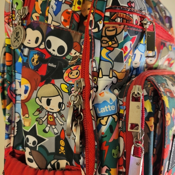 Ju-Ju-Be x Tokidoki Fairytella BRB Backpack Diaper Bag - Picture 5 of 5